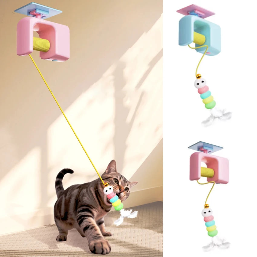 Cat Play Magic Wand Electric YoYo Ball